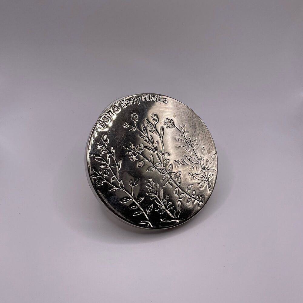 Bath & Body Works Fall Leaves Metal Candle Topper Lid